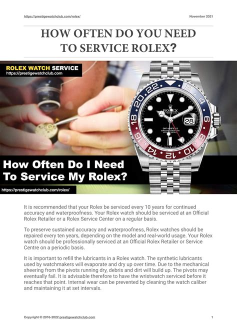 how often do you need to service a rolex submariner|rolex watch maintenance manual.